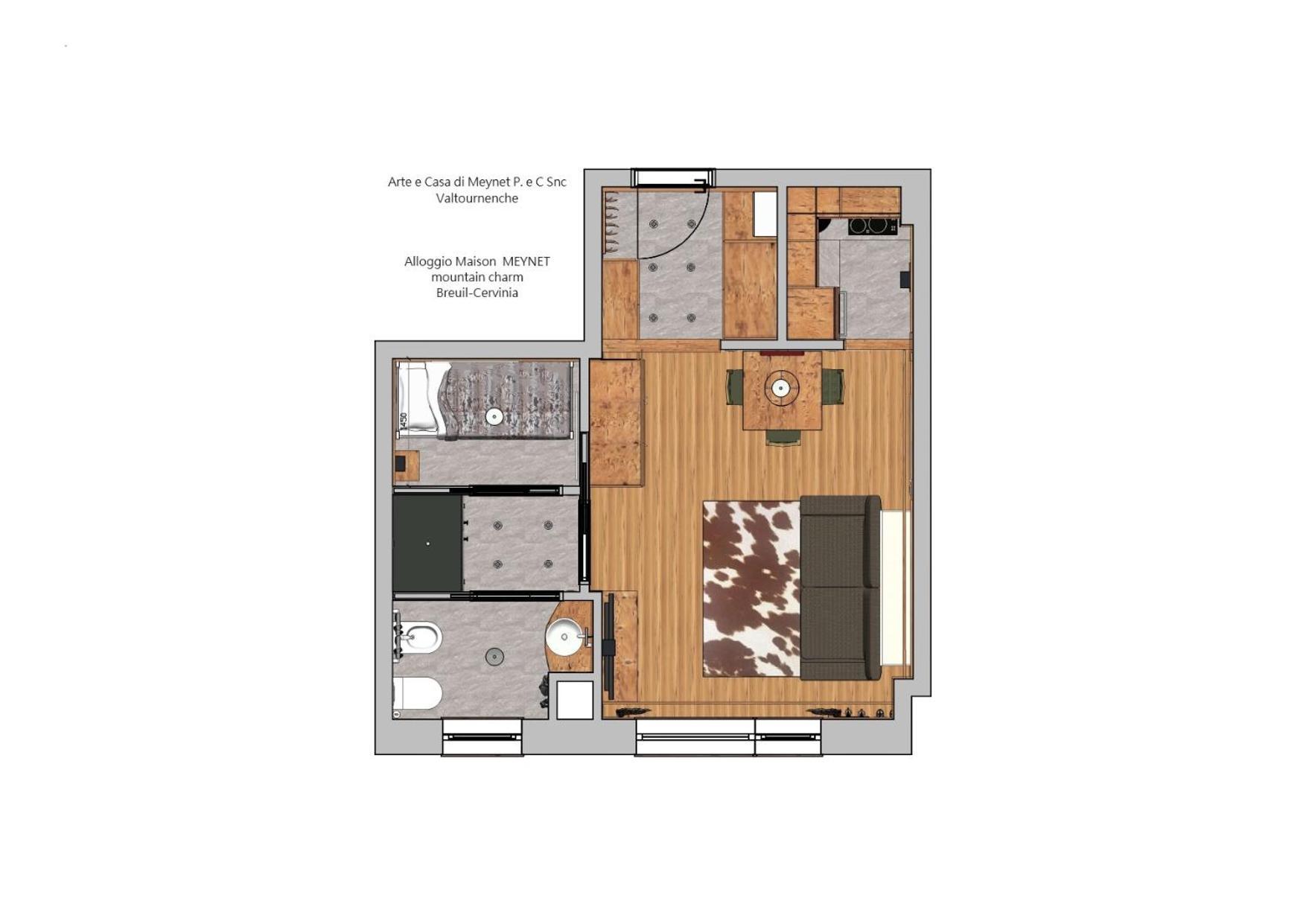 Maison Meynet Mountain Charm Breuil-Cervinia Eksteriør bilde